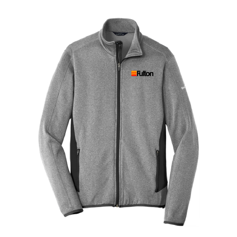 Eddie Bauer® Full-Zip Heather Stretch Fleece Jacket