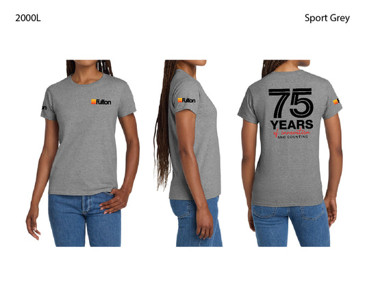 Ladies Anniversary Short Sleeve Tee