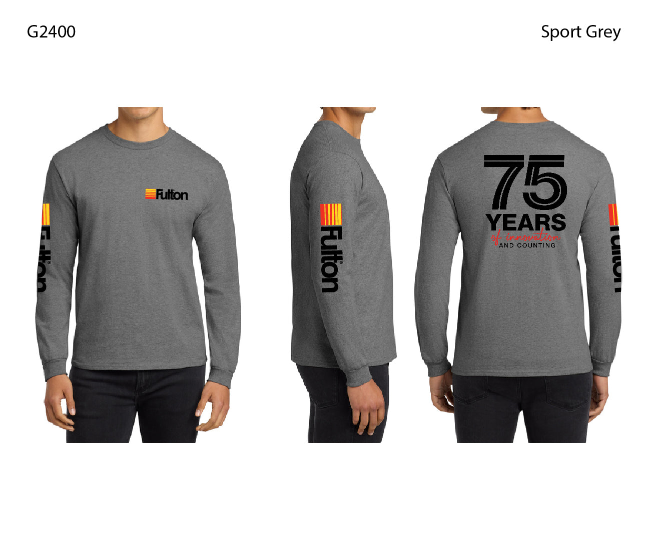 Men's Anniversary Long Sleeve Tee