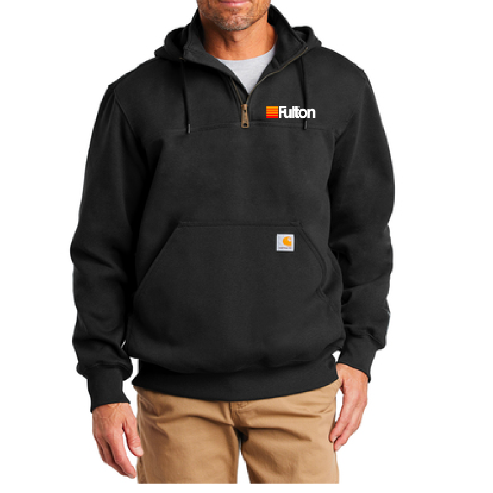 Men's Carhartt ® Rain Defender ® Paxton Heavyweight Hooded Zip Mock Sweatshirt