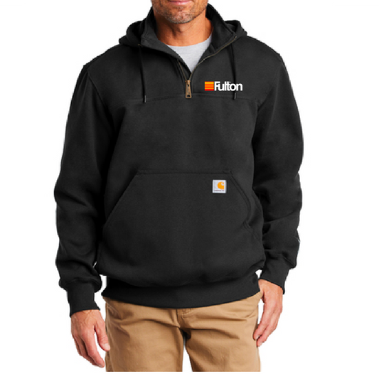 Men's Carhartt ® Rain Defender ® Paxton Heavyweight Hooded Zip Mock Sweatshirt