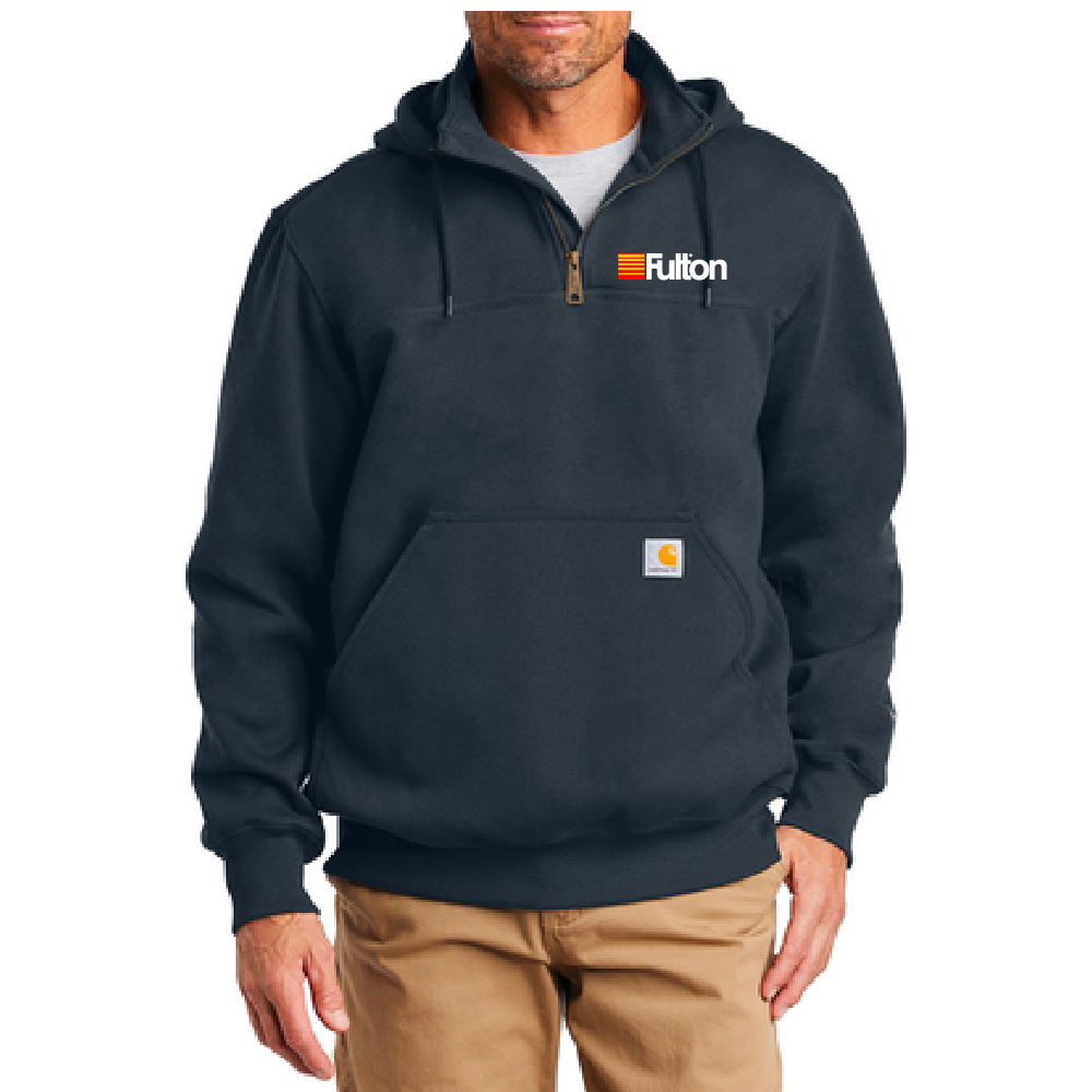 Men's Carhartt ® Rain Defender ® Paxton Heavyweight Hooded Zip Mock Sweatshirt