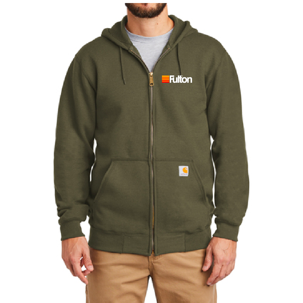 Men's Carhartt ® Midweight Hooded Zip-Front Sweatshirt