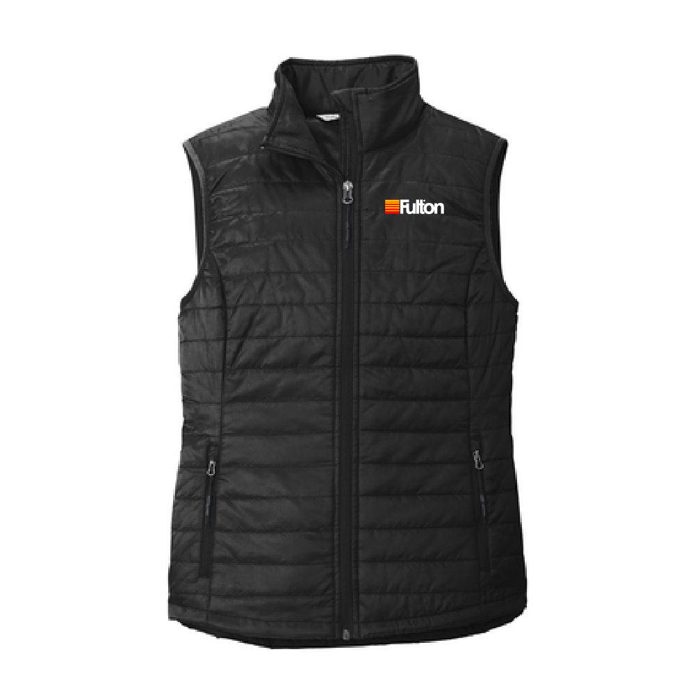 Ladies Packable Puffy Vest