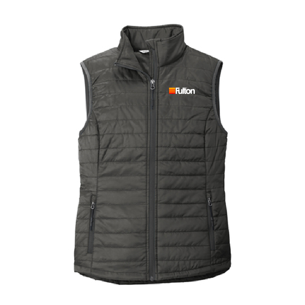 Ladies Packable Puffy Vest